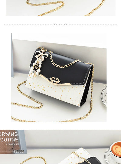 Spring and summer new sequined women's shoulder crossbody Korean - LKBA