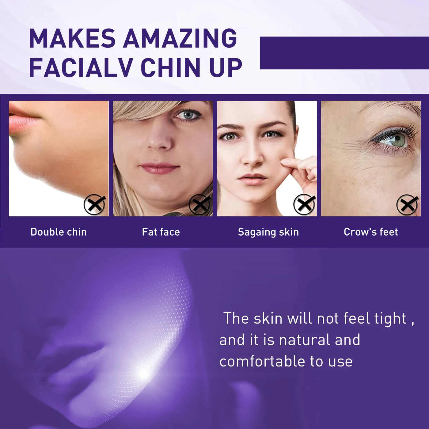 Double Chin V Shape Remove The face fat - LKBA