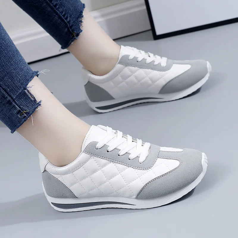 Spring Women's Sneakers Fashion Ladies Vulcanize Shoes Outdoor Running Walking Female Shoes Comfort Lightweight Sneakers Size 41 - LKBA