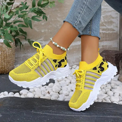 shoes woman 2025 [Leopard print sneakers] lightweight and breathable women's casual sneakers.women's shoes sale shoes - LKBA