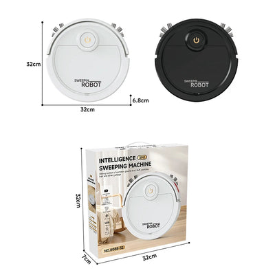 Xiaomi MIJIA Fully Automatic Sweeping Robots Vacuum Cleaner Strong Suction Intelligent Home Appliance Lazybones Sweeper Pet Hair - LKBA