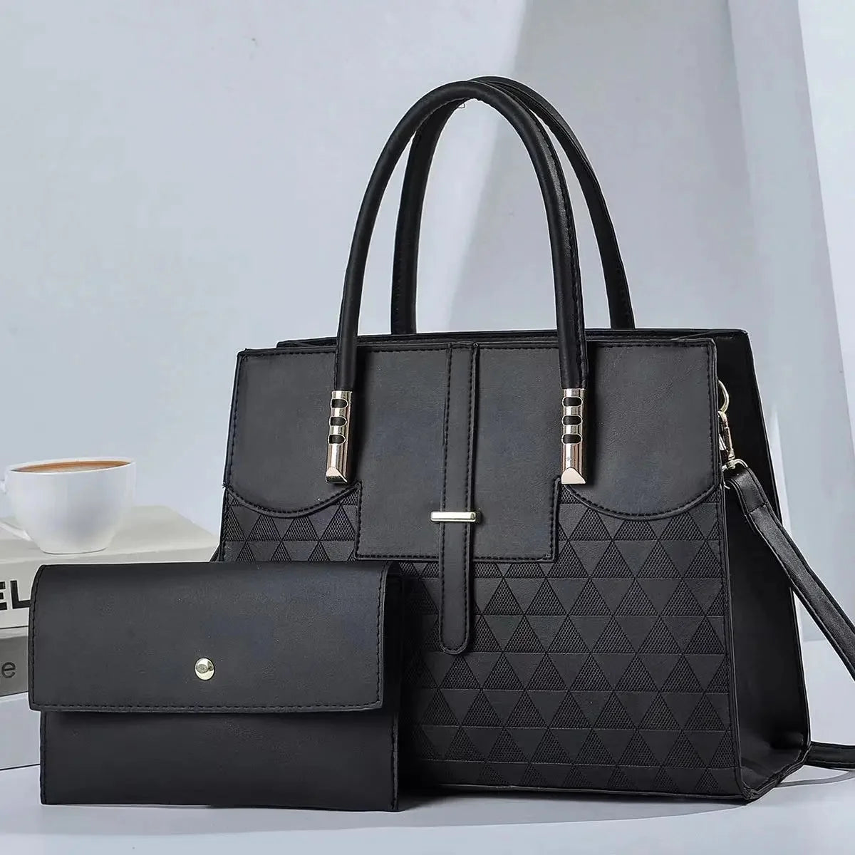 Hot Sale Of The Season New Fashionable PU Women's Handbag Set Crossbody Stylish Shoulder Bag - LKBA