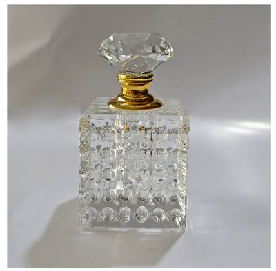 2/10pcs High-grade 3ml/5ml Empty Clear Crystal Glass Essential Oil Bottle Attar Oil /Perfume Bottle With Glass Stick - LKBA