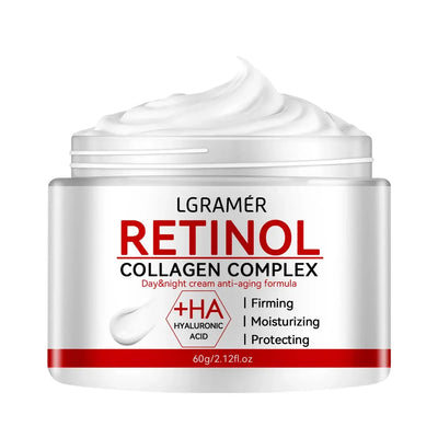 Retinol Lifting Firming Cream Collagen Smooth wrinkles Face Cream for Moisturizer Whitening Brighten - LKBA