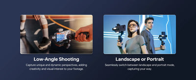 SMOOTH 5S AI Tracking Handheld Stabilizer 3-Axis Smartphone Gimbal Outdoor Gimbals - LKBA