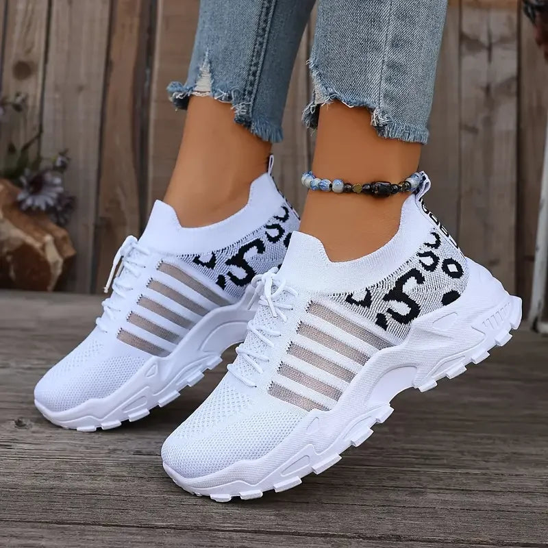 shoes woman 2025 [Leopard print sneakers] lightweight and breathable women's casual sneakers.women's shoes sale shoes - LKBA