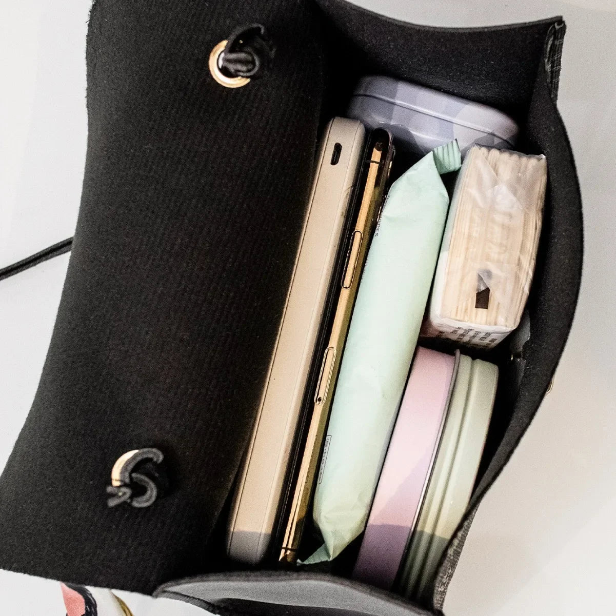 Vintageprinting 2022 New Style Single Shoulder Scarf Bag Small Square Casual Versatile Women's Bag Ultrafine Fiber Leather - LKBA