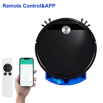2024 NEW 2800PA 3-in-1 RS800 With Remote Control & APP Super Quiet Smart Robot Vacuum Cleaner Wet & dry Mopping Floor Home Appliance - LKBA