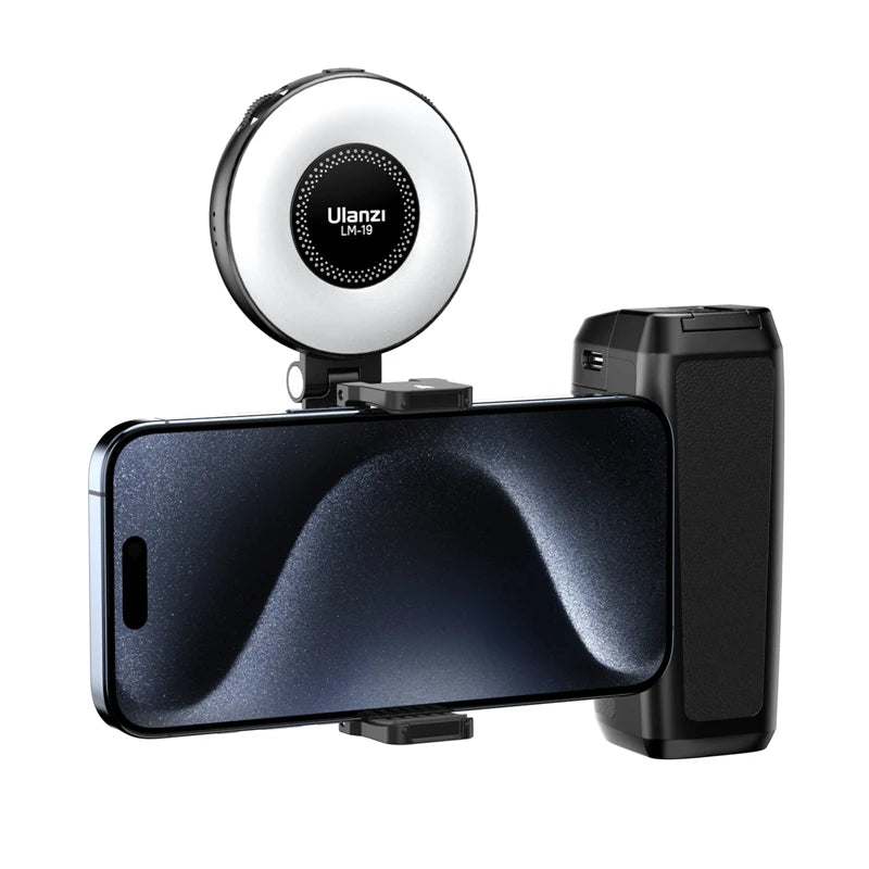 Ulanzi MA35 MagSafe Smartphone Camera Shutter Grip Bluetooth Selfie Handle As Camera Photo Stabilizer Vertical Horizontal Shoot - LKBA