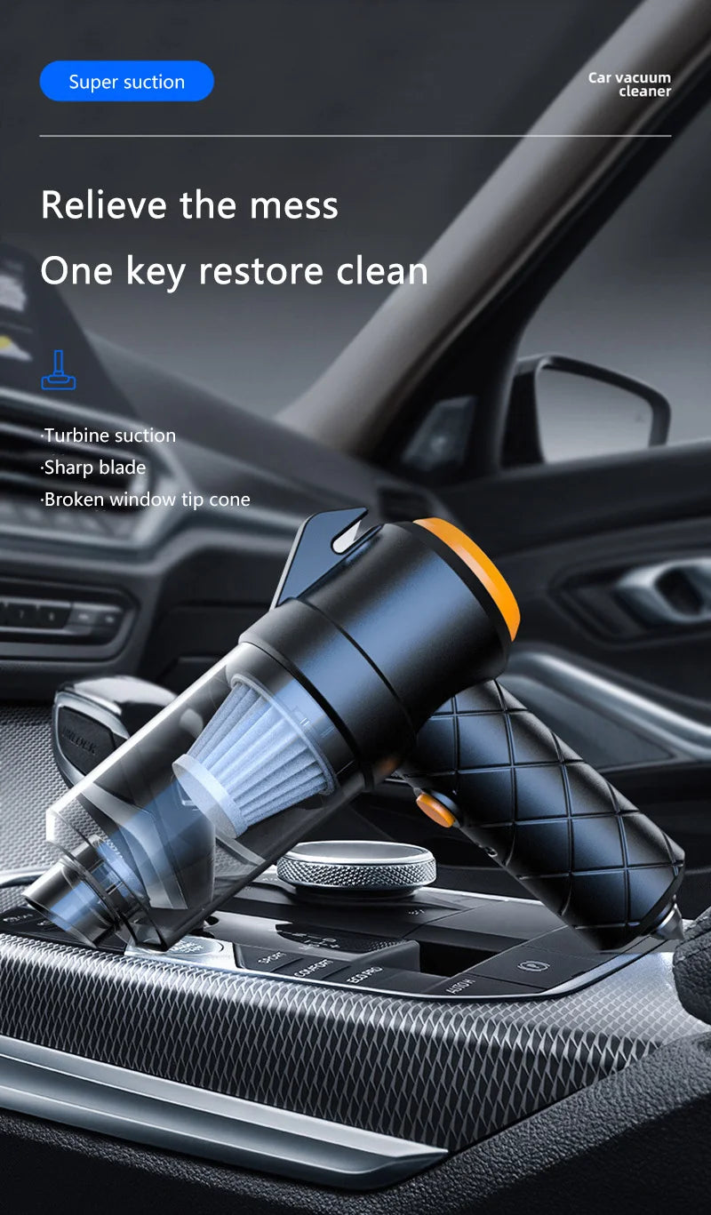 Xiaomi Multi-Purpose Vacuum Cleaner Wireless Charging Suction And Blowing Dual-Use Brushless Small mini Handheld Car High-Power - LKBA