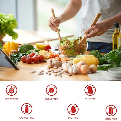 Muscle Builder for Men 30+ - Boosts Muscle, Strength and Endurance, Supports Hormone Balance - LKBA