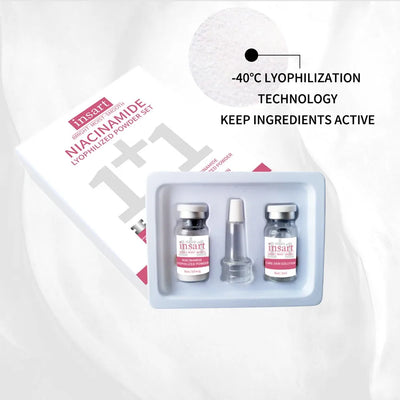 Niacinamide Oligopeptide VC Lyophilized Powder Face Serum Anti Aging Brightening Moisturizing Essence for All Skin Skincare - LKBA