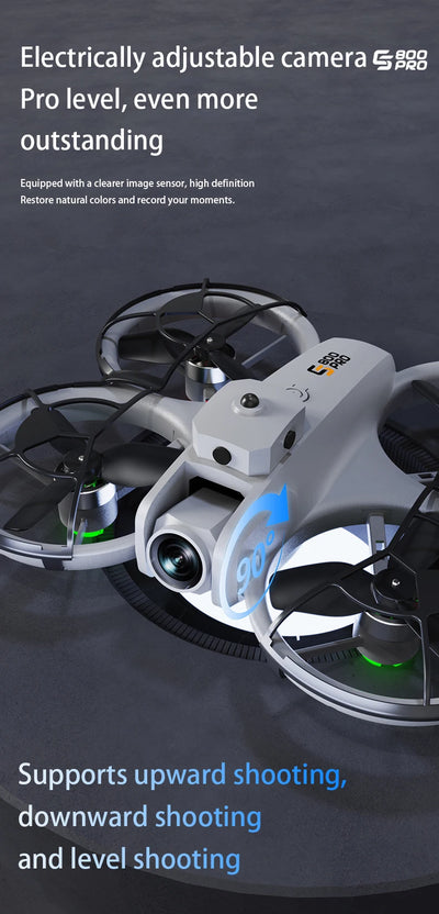 NEW ES800 Pro Mini Drone 1080P HD Camera Brushless Motor Obstacle Avoidance Aerial Photography Remote Control Aircraft Quadcopter - LKBA