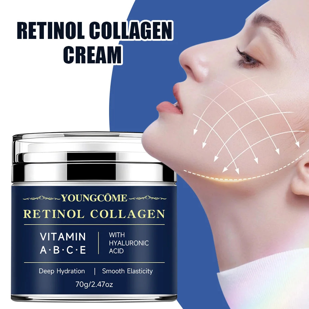 Anti-Aging Firming Lifting Fade Fine Lines Whitening Brightening Skin Care Cosmetic Retinol collagen Wrinkle Removing Cream - LKBA