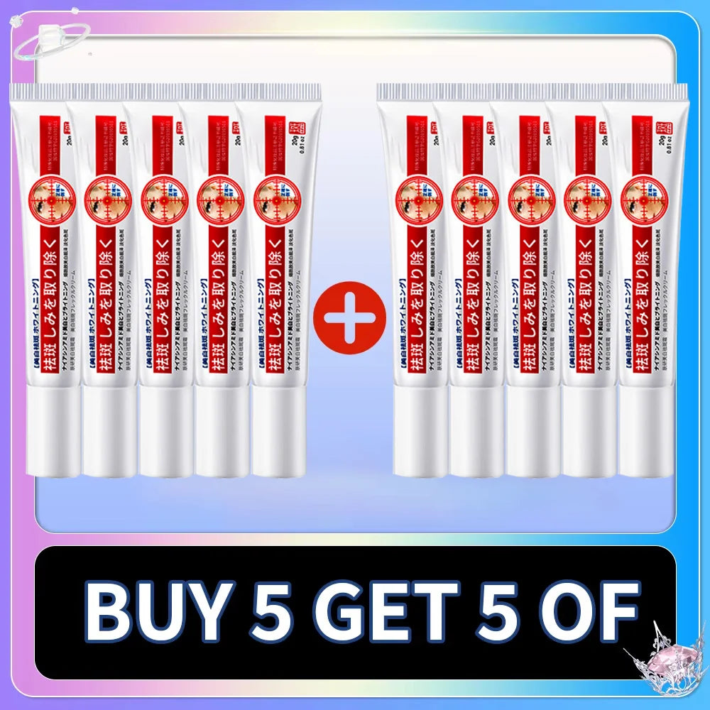 Mild niacinamide whitening and blemish cream, lightens melanin dull pigment, moisturizes skin care - LKBA