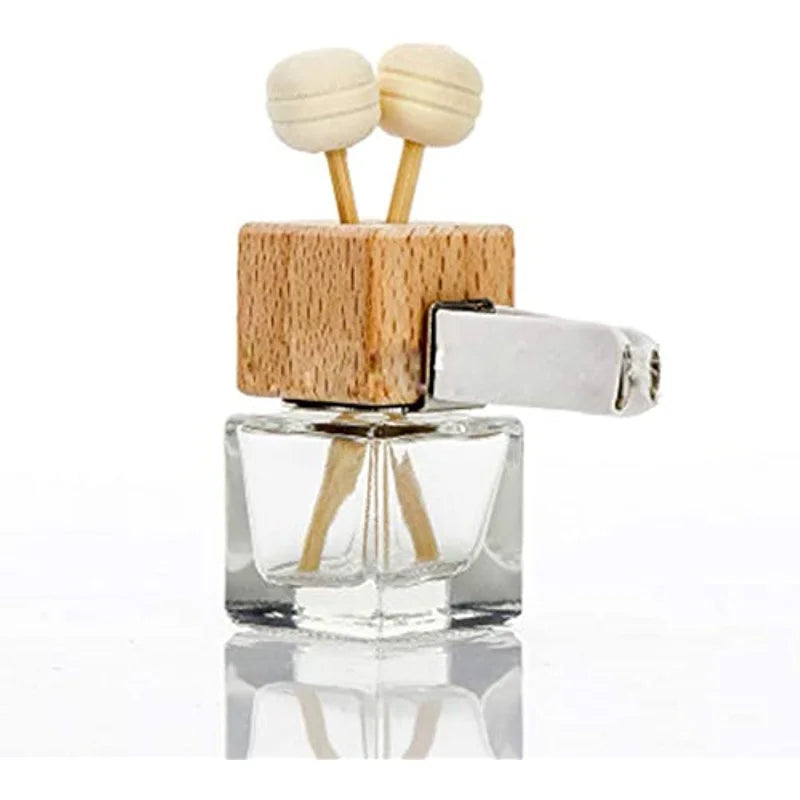 Empty Bottle, Empty Essential Oil Diffuser Bottle Car Air Purifier, Car Perfume Diffuser Bottle Aromatherapy Fragrance Ornament - LKBA