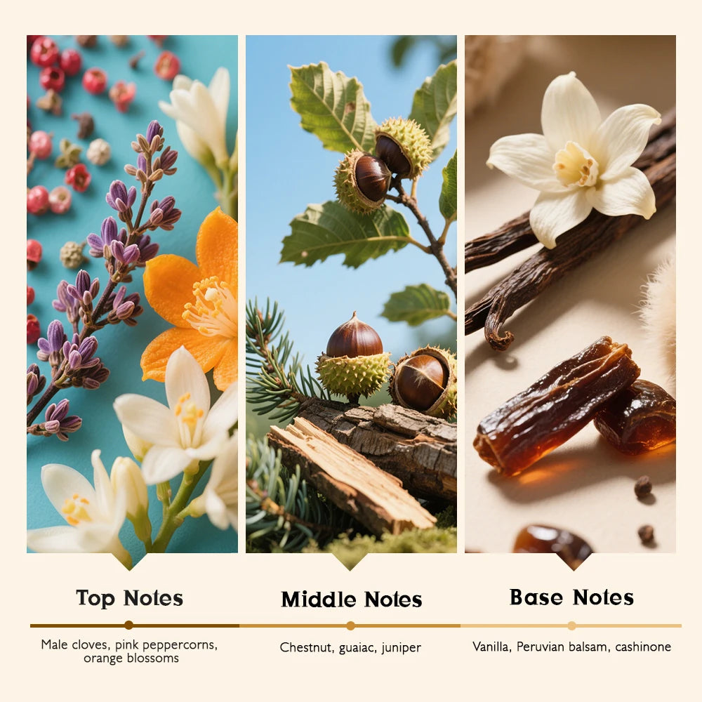 TROVEZ Fireplace Flame 100ml Perfume Arab Wood Tone Long-lasting Fragrance Unisex Perfume Body Spray Scent Gifts Aroma Men Women - LKBA