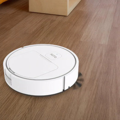 3-in-1 Robot Vacuum Cleaner USB Rechargeable 1000Pa Suction Robotic Vacuum and Mop Combo for Home Floor Washing Carpet Pet Hair - LKBA