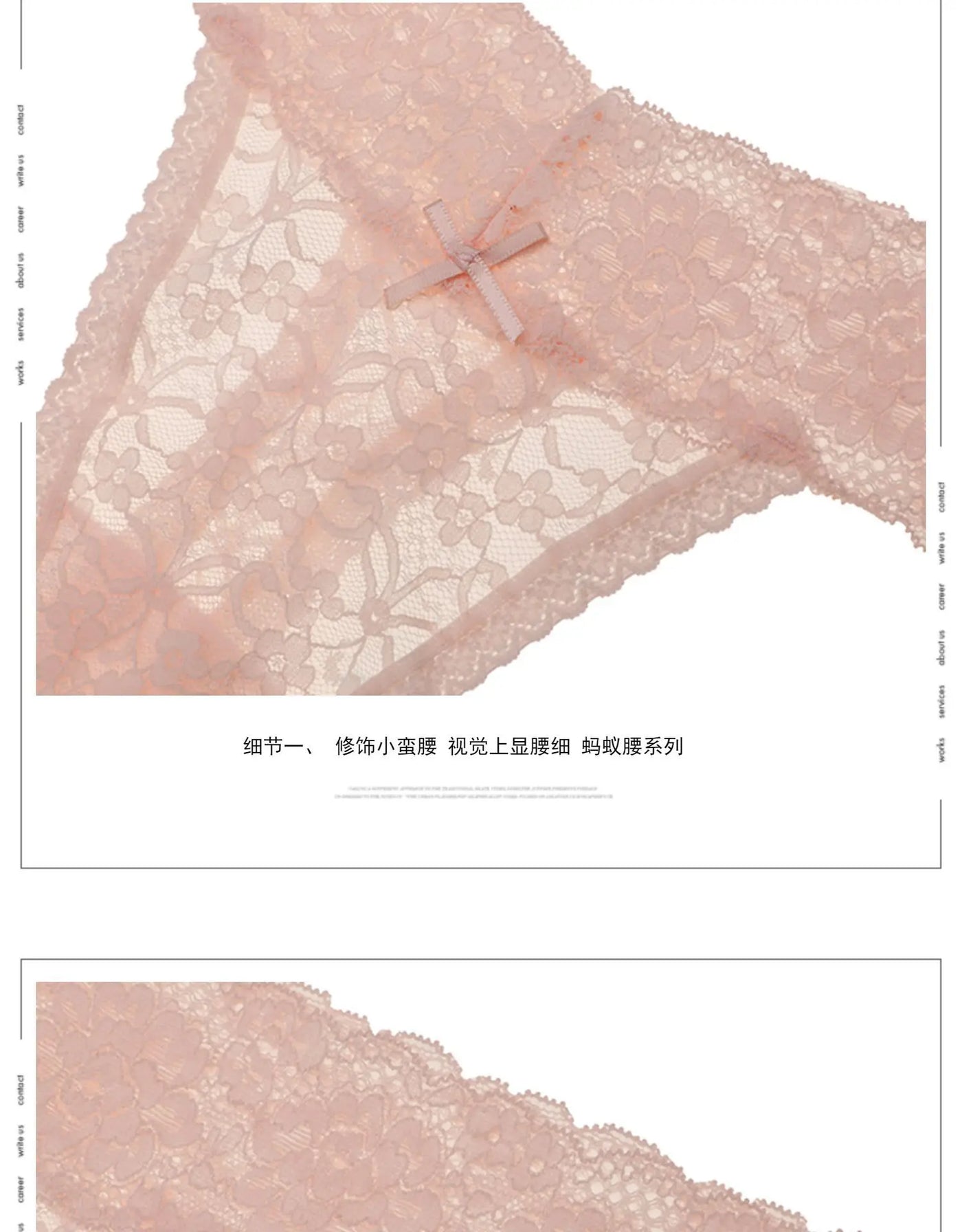 S-XL Plus Size Transparent Lace Lady thong Sexy Low-Waist Women's Lingerie Hollow Out G-string Temptation Female T-pants Tanga - LKBA
