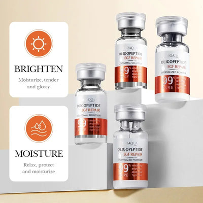 Facial  Serum Yeast Freeze-Dried Power Skin Care Set Shrink Pores Moisturizing Brighten Anti Aging Peptides Essence - LKBA