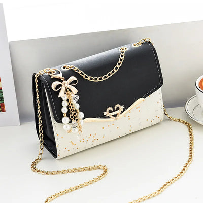 Spring and summer new sequined women's shoulder crossbody Korean - LKBA