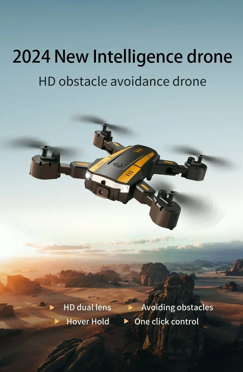G6 Pro GPS Professional Drone 8K HD Dual-Camera Aerial Photography Omnidirectional Obstacle Avoidance Quadrotor RC Distance 5KM - LKBA