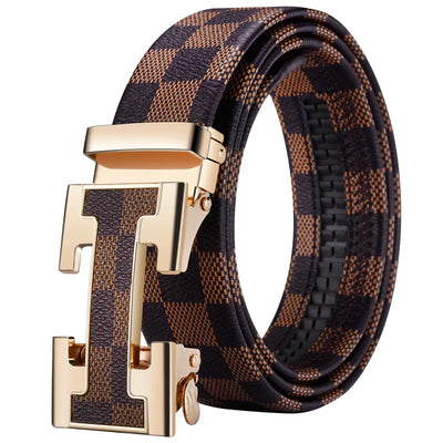 Luxury Brand Men Belt High Quality Leather Business Designer Famous Belts for men - LKBA