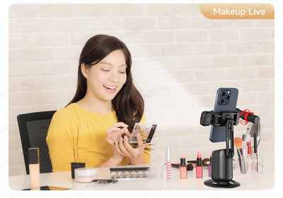 360°Rotating P05 AI Face Tracking Desktop Gimbal Stabilizer Intelligent Follow Shoot Gesture Control - LKBA