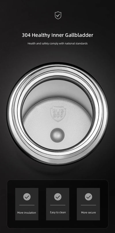 Coffee thermos leak proof car vacuum bottle travel portable thermos cup For Tesla Model 3 Y S X Cybertruck Juguete Roadster - LKBA