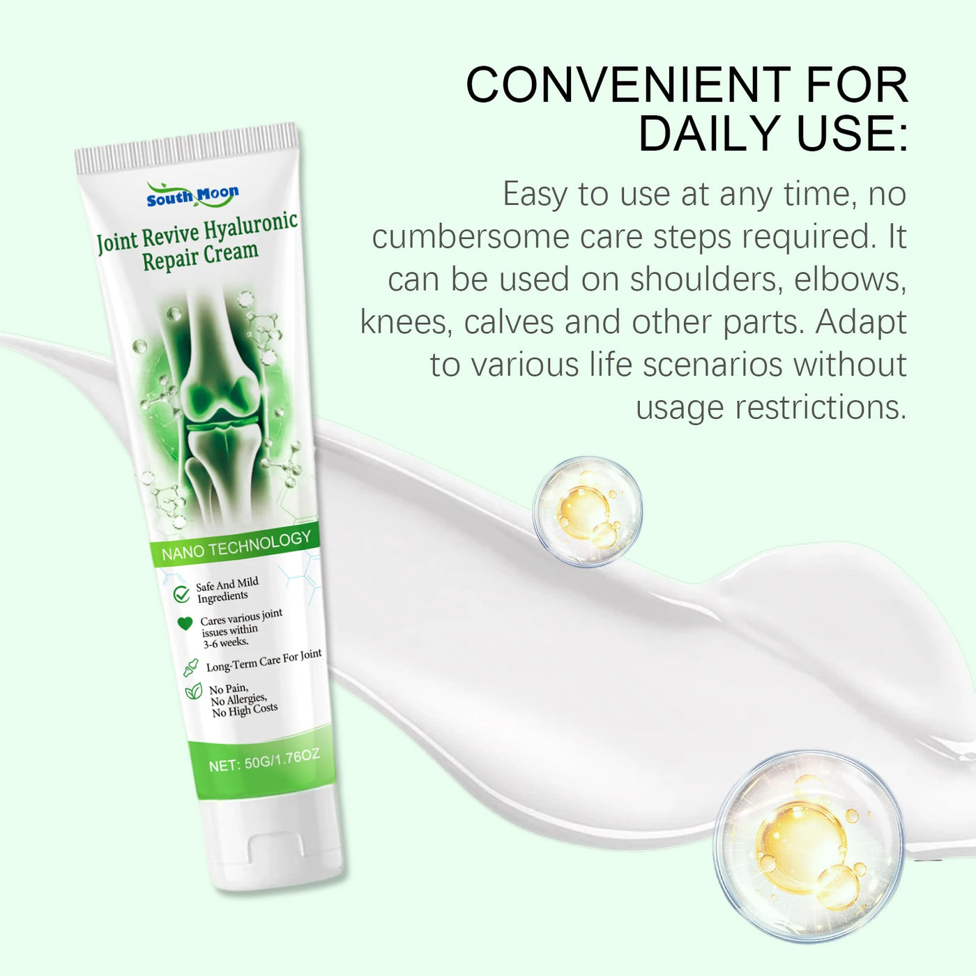Meniscus Repair Cream Cure Knee Arthritis Back Shoulder Lumbar Analgesic Relieve Muscle Strain Joint Swelling Pain Relief Cream - LKBA