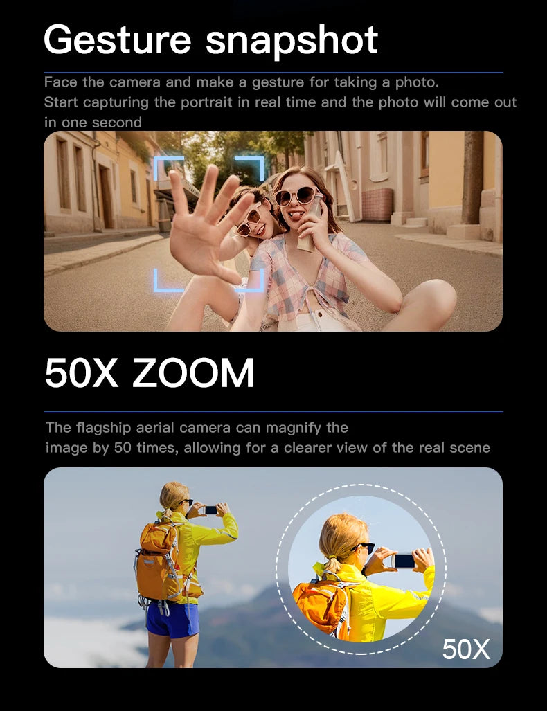 New X226 Mini RC Drone with Professional 8K HD Dual Camera 6Axis Headless Mode 360 Fly Remote Quadcopter - LKBA