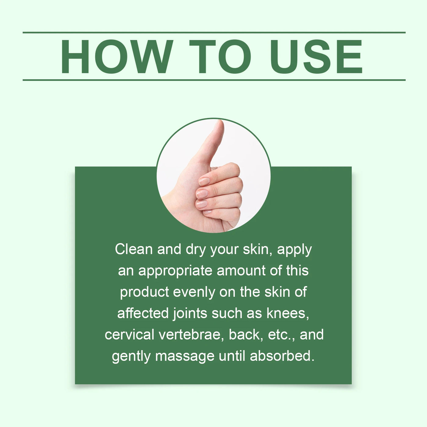 Meniscus Repair Cream Cure Knee Arthritis Back Shoulder Lumbar Analgesic Relieve Muscle Strain Joint Swelling Pain Relief Cream - LKBA