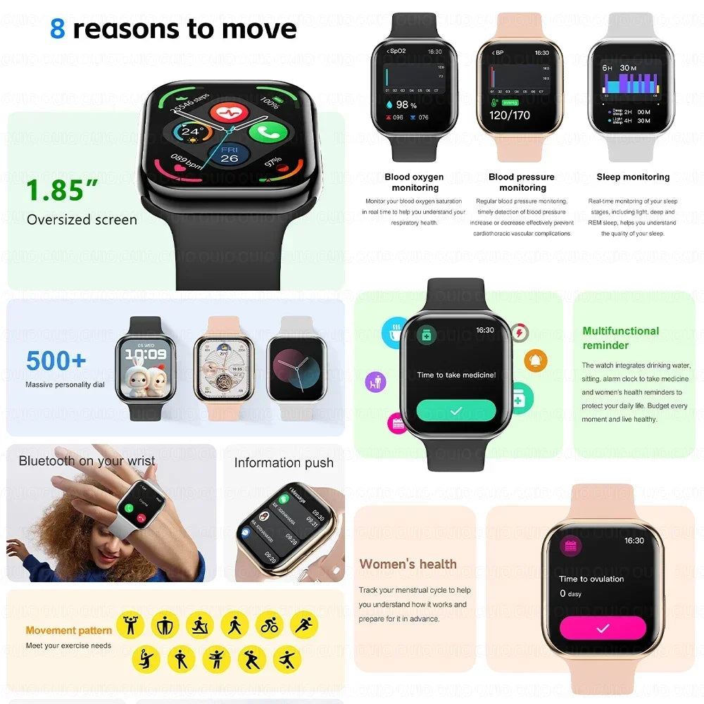 2025 New Series 10 For Apple Watch 10 SmartWatch GPS trajectory tracking NFC Bluetooth Call IP68 Waterproof Smart watch For IOS - LKBA