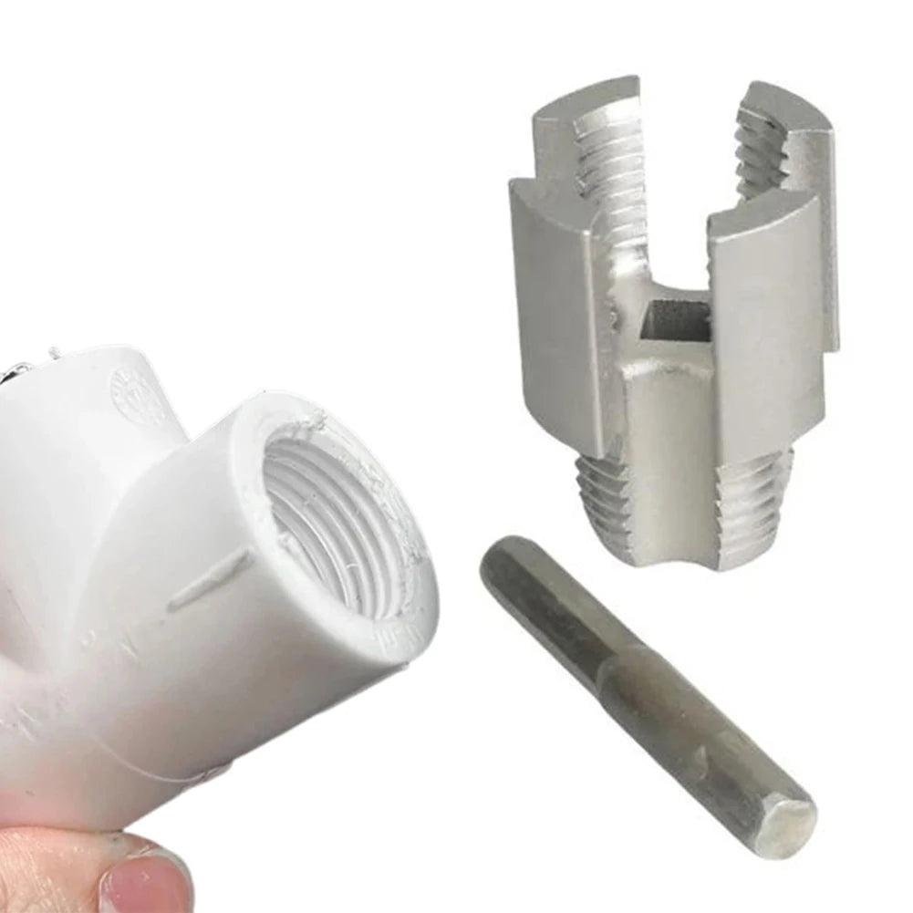 Universal Internal External Pipe Threading Tool Compact Durable Hand Tool for Fast Pipe Fittings - LKBA