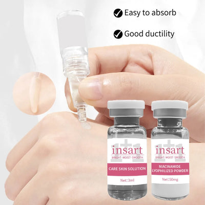 Niacinamide Oligopeptide VC Lyophilized Powder Face Serum Anti Aging Brightening Moisturizing Essence for All Skin Skincare - LKBA