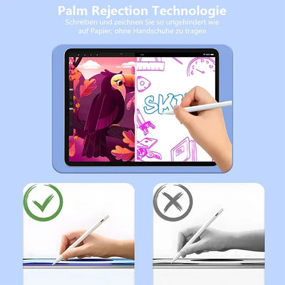 For Apple Pencil Palm Rejection Power Display iPad Pencil Game Pen For iPad 2025 2024 2023 2022 Pro Air Mini Specific Stylus - LKBA