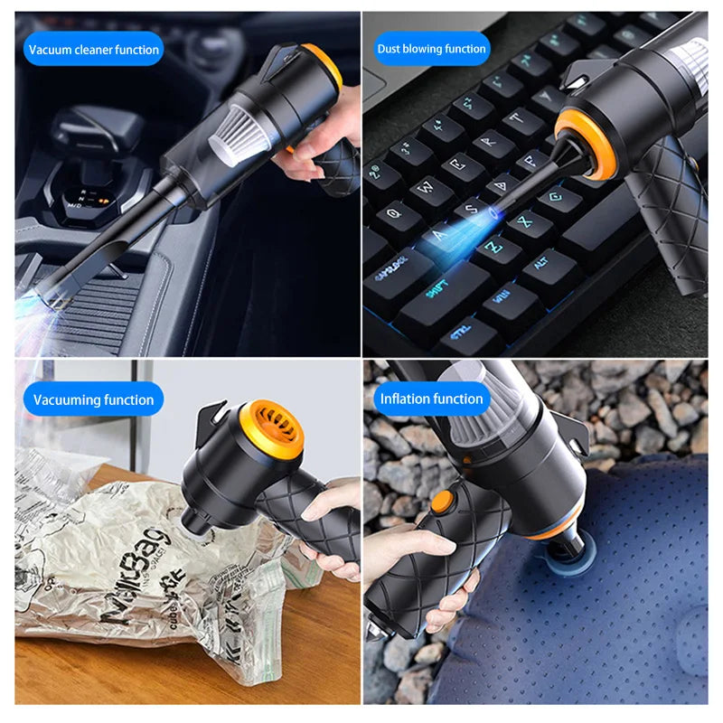 Xiaomi Multi-Purpose Vacuum Cleaner Wireless Charging Suction And Blowing Dual-Use Brushless Small mini Handheld Car High-Power - LKBA