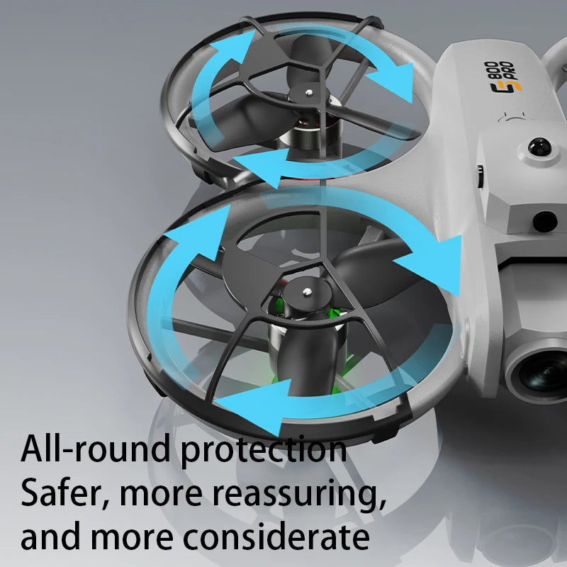 NEW ES800 Pro Mini Drone 1080P HD Camera Brushless Motor Obstacle Avoidance Aerial Photography Remote Control Aircraft Quadcopter - LKBA