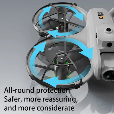 NEW ES800 Pro Mini Drone 1080P HD Camera Brushless Motor Obstacle Avoidance Aerial Photography Remote Control Aircraft Quadcopter - LKBA