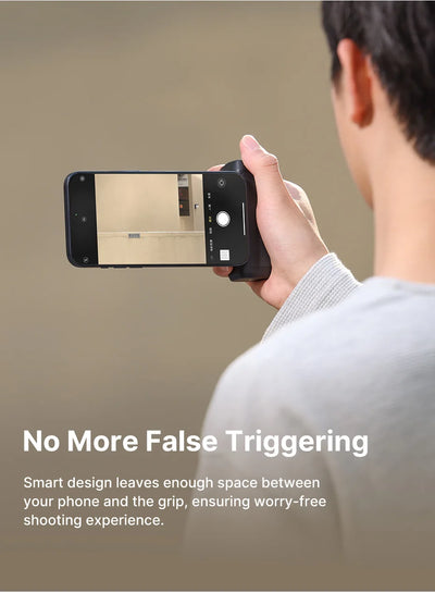 Ulanzi MA35 MagSafe Smartphone Camera Shutter Grip Bluetooth Selfie Handle As Camera Photo Stabilizer Vertical Horizontal Shoot - LKBA