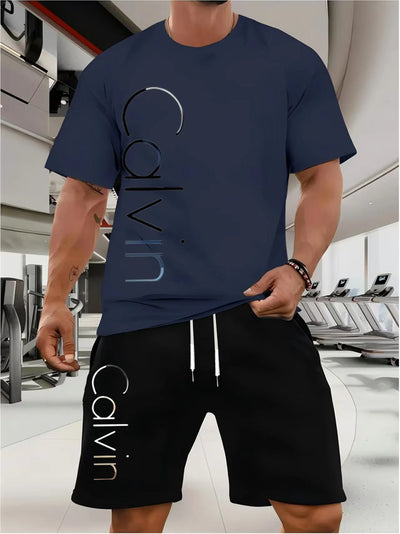 The new high-end men's 2025 suit features a casual color combination and a novel summer outfit - LKBA