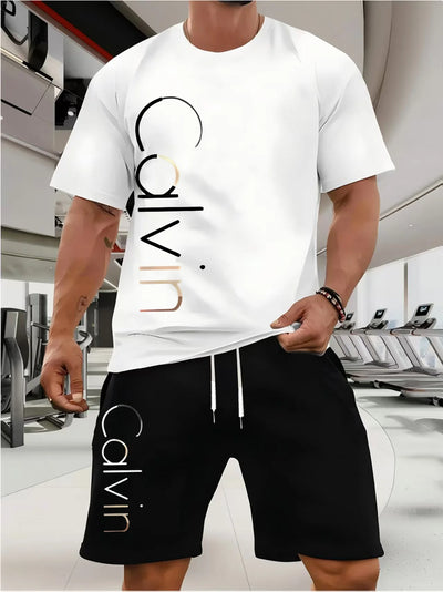 The new high-end men's 2025 suit features a casual color combination and a novel summer outfit - LKBA