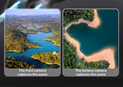 New X226 Mini RC Drone with Professional 8K HD Dual Camera 6Axis Headless Mode 360 Fly Remote Quadcopter