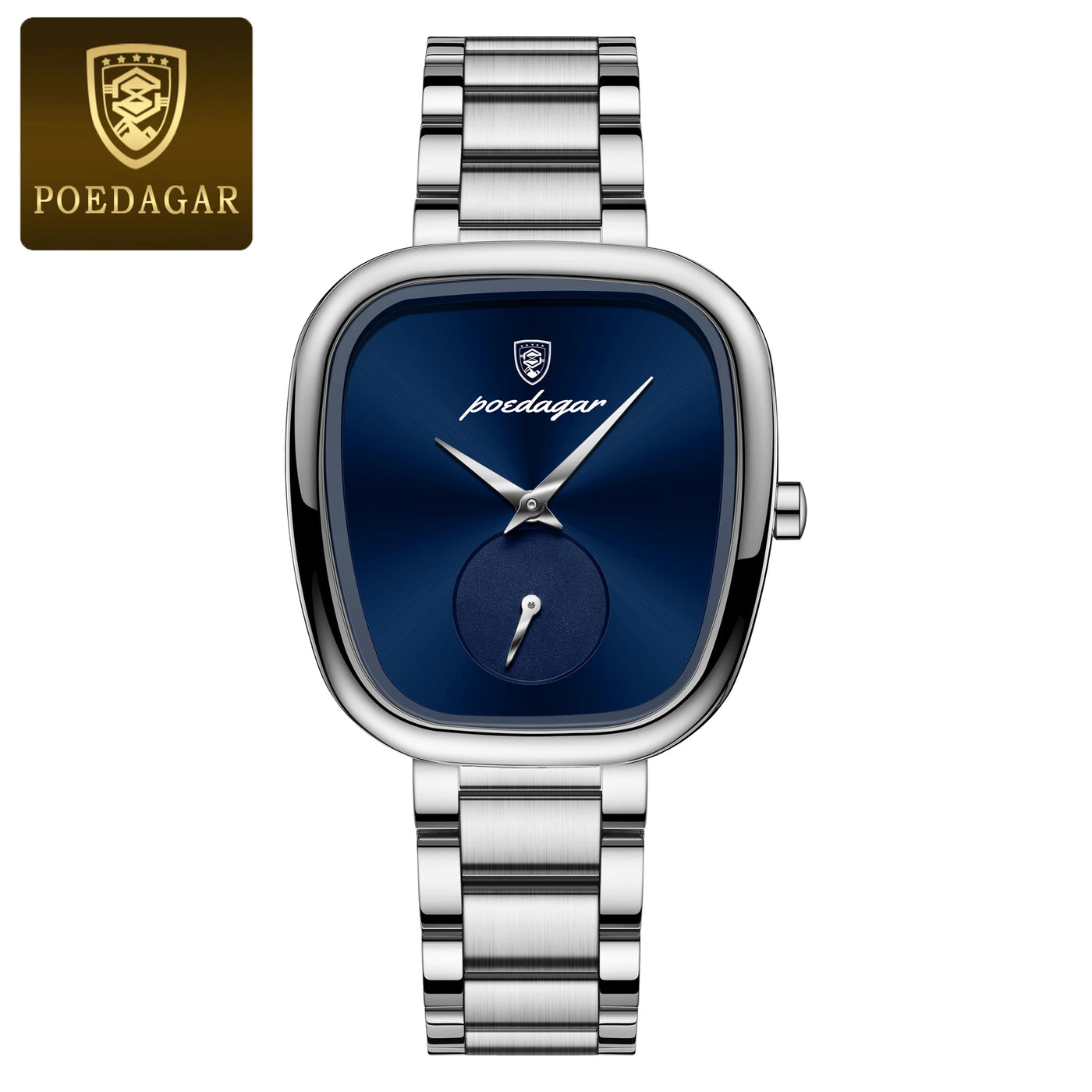 POEDAGAR Luxury Elegant Watch For Woman Waterproof Stainless Steel Quartz Women's Watches Simple High Quality Ladies Wristwatch - LKBA