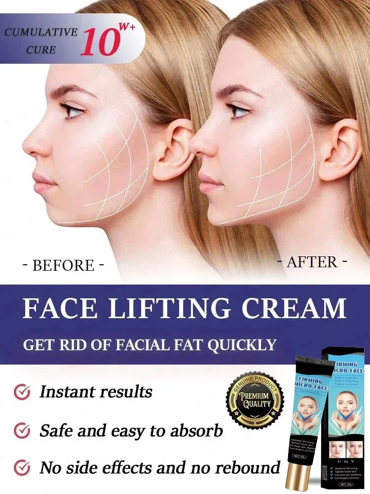 Double Chin V Shape Remove The face fat - LKBA