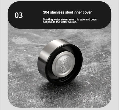 500ML-1Liter Stainless Steel Thermos Bottle with LED Temperature Display Sus304 Tea Water Bottle Vacuum Flask Portable Cups - LKBA