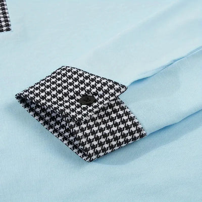 Spring and Autumn Men's Long Sleeve Polo Shirt Classic Business Office T-shirt Male Street Casual Fashion Solid Color Top