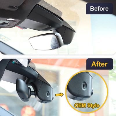 Dash Camera for 2019-2026 Audi A1 A3 A4 A5 A6 A7 A8 Q2 Q3 Q5 Q7 Q8 RS S S5 S8 SQ5 SQ8 TT, FITCAMX Car Camera 4K - LKBA