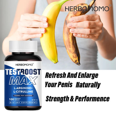 L-Arginine & L-Citrulline 100 Capsules Non-GMo Supports Reproductive Health Natural Energizer, Plant-Based, Pure &  Organic - LKBA