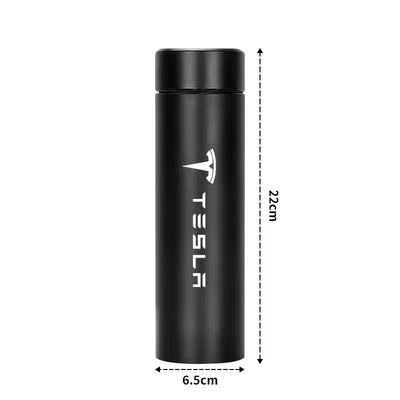 Coffee thermos leak proof car vacuum bottle travel portable thermos cup For Tesla Model 3 Y S X Cybertruck Juguete Roadster - LKBA